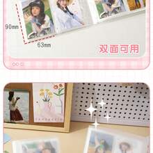 4-Slot Card Storage Box, Holds Up To 160 Cards Of Various Types, High-Quality Card Album, 3-Inch Star Card Collection Album With Removable Pages - Multicolor - View 5