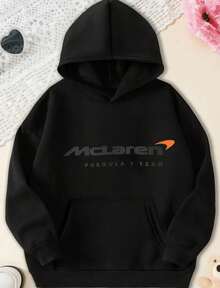 T Race Car Race Team Hoodie  Cotton Hoodie For Men - Black 10 - 查看 12