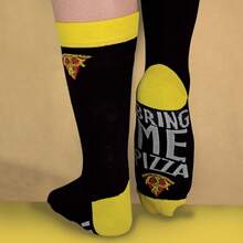 Sock Snob Mens If You Can Read This Bring Me... Funky Theme Novelty Socks - Coffee - View 4