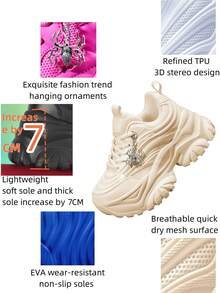 Women Casual Shoes - Beige - View 3