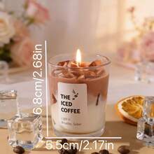 1PC Jelly Gel Scented Candle (Coffee/Matcha/Sakura/Taro/Lavender Multi Scents), Indoor Aroma, Home & Wedding Decor, Housewarming Birthday Gift, Present For Women - A - View 14
