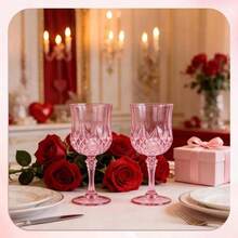 Bộ ly sâm panh cao cấp kiểu dáng châu Âu với họa tiết sóng, thích hợp cho gia đình, đám cưới, tiệc tùng, quán bar cocktail, KTV, thân ly trong suốt tinh tế, hộp quà tặng kèm. - Xem 7