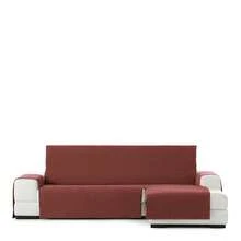 Kiva Standard Right-Facing Chaise Lounge Sofa Cover With Elastic Fit, Various Colors Available - Standard Right-Facing Chaise Lounge Sofa Cover For Backrest, Seat And Arms - Teja Mid - View 3