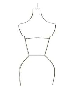 Silueta maniquí metálica para exhibición de ropa, ideal para mostrar blusas, vestidos y outfits de forma elegante, mejorar la presentación de tus prendas y dar un toque profesional a tu tienda, boutique o emprendimiento - Ver 8