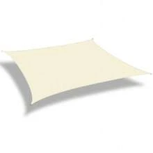 1 Set Of Large Rectangular Waterproof Sunshade Sail, Providing 98% UV Protection, Suitable For Courtyards, Gardens, Swimming Pools And Outdoor Camping. Includes Steel Cables For Installation. - Multicolor - View 8