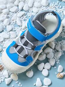 Kids' Casual Sports Sandals, Lightweight & Fashionable Children's Outdoor Sandals For Girls & Boys - Baby Blue - View 3