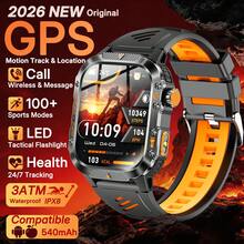 KENPANG 2026 New GPS Smart Watch, Bluetooth Call, IP68 Waterproof, 2.01" HD Screen, 100+ Sports Modes, Health Monitoring, Suitable For Android & IOS, For Men & Women, Running, Cycling, Hiking, Fitness - View 14