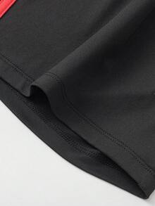 Balabala 2026款男童夏季两件套，速干柔软，轻盈透气，简约休闲风格 - 紅色調 - 查看 6