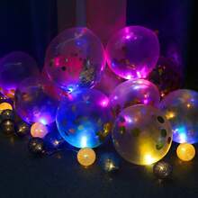 Luces LED globo sin parpadeos para linterna globo de papel para decoración de fiesta., Verde - Rojo - Ver 3