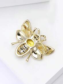Luxury Copper Zirconia Bee Brooches For Women Unisex Insect Pins Banquet Jewelry Clothing Accessories/Friends Gathering Badges New Gifts - Copper Honeybee (8532) - View 6