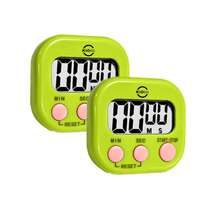1PC/2pcs/6PCS/8PCS Multifunctional Electronic Timer, Precise Countdown Reminder, Baking Cooking Study Efficiency Tool, Say Goodbye To Chaos, Accurate Electronic Timer, Kitchen Baking, Study Work, Sports Fitness, Essential Time Management Tool For Multiple Scenarios - 2 Items - View 5