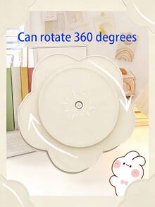 360 Degree Rotating 4-Tier Desk Organizer Rack, Heavy Duty PP Plastic Storage Box, Space Saving Thickened Desktop Organizer Box, Suitable For Office, School, Home, Portable Organizer Box For Pens, Pencils, Makeup Brushes, Fit For Small Spaces - Multicolor - View 12