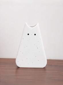 1件花卉图案猫形简约家居装饰品，客厅桌面摆件 - 斑點站立貓 - 查看 12