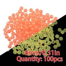 20-200颗夜光亚克力珠，DIY首饰制作材料，适用于项链、手链、耳环等手工制作 - diy亞克力夜光珠 - 查看 12