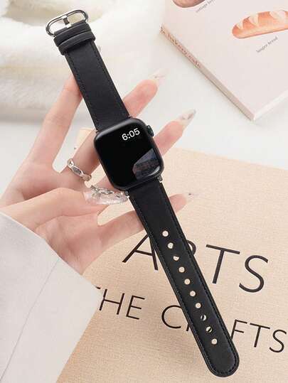 New Wide Version High-Quality Smart Watch Band, Compatible With Apple Watch Series 1/2/3/4/5/6/7/8/9/10/SE/Ultra, Quick Release Magnetic Design, 38mm 40mm 41mm 42mm 44mm 45mm 49mm, Lightweight Breathable, Fashionable Elegant Business Unisex Watch Accessory