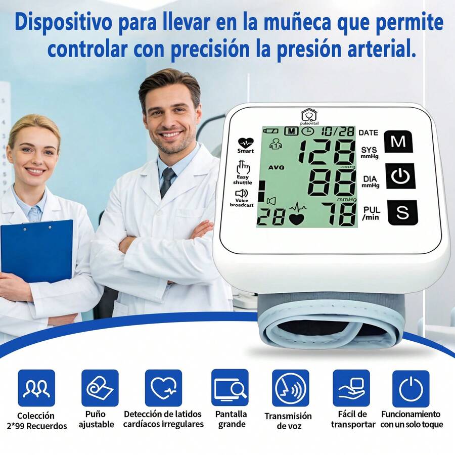 Measuring Equipment Wrist Sphygmomanometer - 白色 - 查看 1