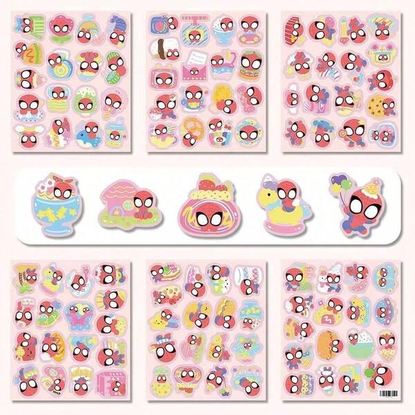 50pcs Themed Cartoon Stickers, Designed In Cute INS Style, Made Of Waterproof Material For Easy Pasting. Suitable For Decorating Phones, Laptops, Stationery And More. Clear Patterns, Vibrant Colors That Won't Fade Easily, Easily Enhance The Appearance And Personal Style Of Items. Excellent Quality, High Cost Performance, Ideal Gift For Anime Fans.