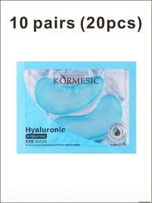 20 miếng (10 cặp) mặt nạ mắt chứa Axit Hyaluronic, giúp làm săn chắc và sáng da vùng mắt, bảo vệ mắt, giảm bọng mắt, cải thiện quầng thâm, làm trắng và dưỡng ẩm, phù hợp cho cả nam và nữ. - Nhiều màu - Xem 23
