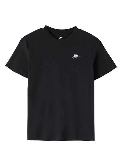 Nike男裝上衣2026夏季新款運動休閒經典小logo透氣圓領短袖T卹AR4999-014
