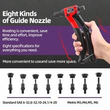 省力型手动铆螺母工具，螺母枪，帽铆枪，冲压枪，铆螺母，铆钉枪 - A - 查看 6