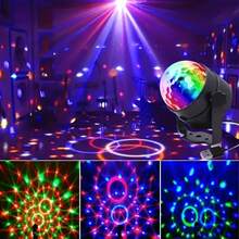 1pc Multifunctional LED Magic Ball Light, Party & Disco Atmosphere Lamp, USB Powered, Suitable For Home Decor, KTV, Wedding And Holiday Celebration - Bracket Magic Ball - View 2