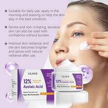 Azelaic Acid Acne Care Cream Mild Moisturizing Improve Facial Acne Brightening And Moisturizing Moisturizing Face Cream - Vitamin C - Xem 10