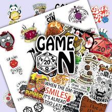 50pcs Cartoon Game Character TRPG Funny Meme Decorative Stickers For Notebook - TRPG Memes - View 3