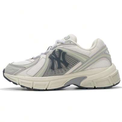 MLB Giày thể thao thường ngày TRACK RUNNER NB, nhẹ và thoải mái, kiểu dáng casual 3ARNR045N-50IVS