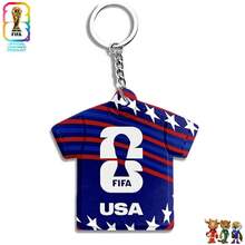 FIFA FIFA 2026年世界杯吉祥物亚克力钥匙扣，美国、加拿大、墨西哥球迷纪念品 - A - 查看 8
