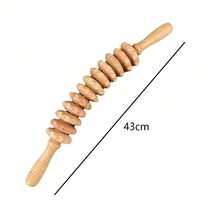 Gậy massage bằng gỗ, búa massage 9/12 bánh, massage các huyệt đạo giúp thư giãn cổ, eo, đùi, giảm mệt mỏi. - A - Xem 10
