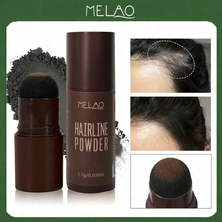 MELAO 发际线粉,轻巧便携,适合旅行 - 彩色 - 查看 1