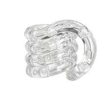 1pc Tango Twist Music Stress Relief Tool, Finger Relaxation & Focus Training, ADHD Stress Relief, Best Birthday/Daily Gift, Desktop Stress Relief Toy For Men & Women, Valentine's Day, Party Favor, Fun - 透明白 - 查看 13