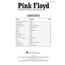 Pink Floyd - Anthology | Piano/Vocal/Guitar Sheet Music Book | Classic Rock Songs For Keyboard Students, And Fans | Includes Wish You Were Here, ... In The Wall And More (Sheet Music Anthology) - Single Book - View 3