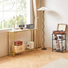 Bench Table - Or et blanc - Voir 8