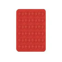 Giá đỡ điện thoại bằng silicon có giác hút (1/2 chiếc), gồm 24 giác hút riêng biệt không cần keo dán, có thể tái sử dụng, hai mặt, thích hợp để trang điểm, tập thể dục, tắm, lái xe và sử dụng trong nhà bếp. - Nhiều màu - Xem 10