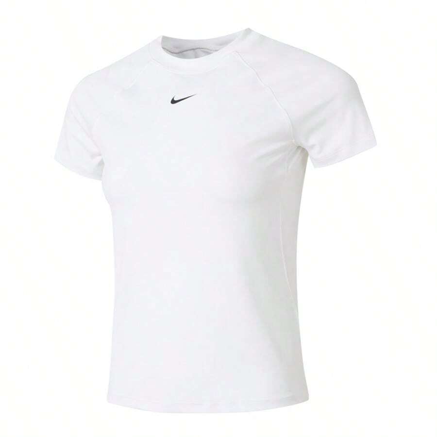 Bộ đồ lót nữ Nike Pro DF SS mùa hè 2026 mới, nhẹ, thoáng khí, thoải mái, áo thun và áo tank top casual FV7843-100 - trắng - Xem 1