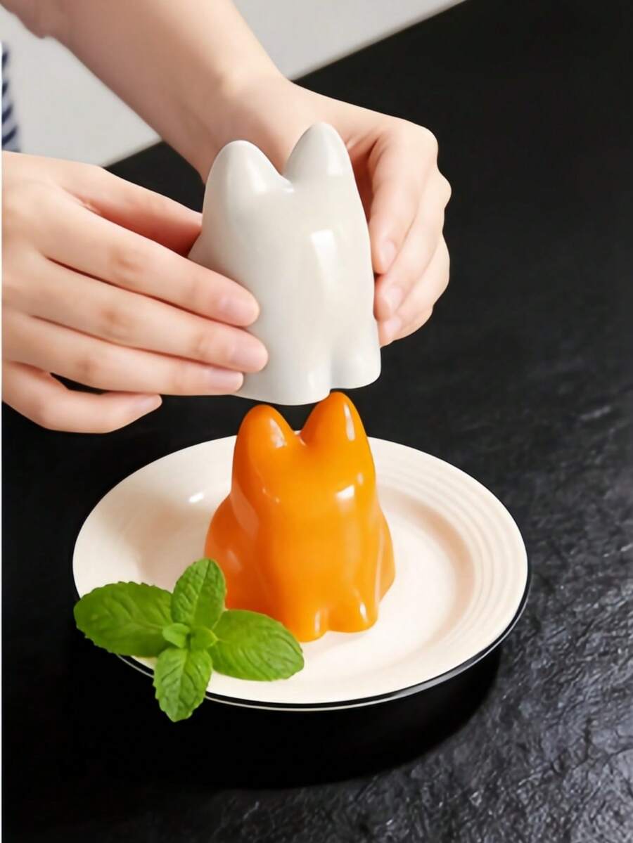 7孔猫爪形硅胶烘焙模具，DIY巧克力模具，创意蛋糕模具，蜡珠模具