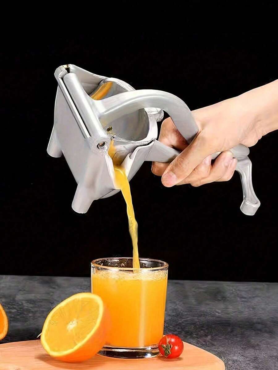 1Pc Large Manual Juicer, Multifunctional Hand Press Citrus Juicer, High-Efficiency Lightweight Premium Material, Easy To Use Manual Lemon Squeezer, Healthy Kitchen Gadget, Ideal Gift For Her