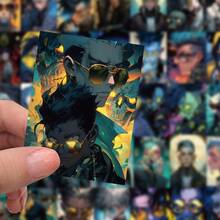 60PCS Original Diseased Spoiled Villains Cool Handsome Man Graffiti Stickers For Helmet Bicycle Hand Account Pencil Case Decals - 60PCS - View 3