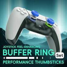 DATA FROG Game Controller, With 3-Level Adjustable Intensity, Equipped With Auxiliary Buffer Ring And Wear-Resistant Tension Ring, Designed For Professional Gamers. - View 3