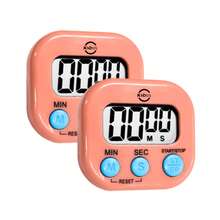 1PC/2pcs/6PCS/8PCS Multifunctional Electronic Timer, Precise Countdown Reminder, Baking Cooking Study Efficiency Tool, Say Goodbye To Chaos, Accurate Electronic Timer, Kitchen Baking, Study Work, Sports Fitness, Essential Time Management Tool For Multiple Scenarios - 2 Items - View 11