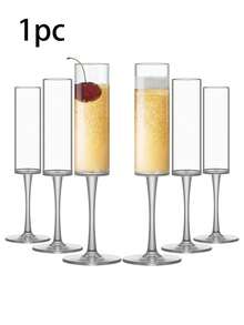 1 chiếc ly sâm panh acrylic không vỡ 5.5oz, ly sâm panh tái sử dụng, ly martini nhựa trong suốt, sang trọng dùng cho cocktail, sâm panh và món tráng miệng. - Xem 11