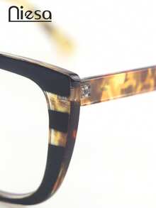 1 Pair Geometric Design Glasses For Women - Multicolor - View 6