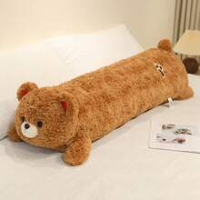 100cm Cute Cartoon Long Elephant Plush Doll, Soft Stuffed Animal Pillow, Panda, Rabbit Doll Decor Cushion, Leg Hug Sleeping Companion Pillow For Girls, Children - 100cm - View 6