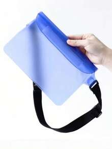 1pc Large Waterproof Phone Waist Bag, High Capacity For Beach, Water Sports, Swimming, Snorkeling, Suitable For Photography, Video, Swimming, Snorkeling And Other Scenarios - Multicolor - View 3