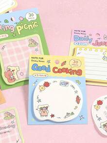 1 Gói Giấy Ghi Chú Học Sinh Dễ Thương & Tươi Mới, Thích Hợp Làm Quà Tặng, Văn Phòng, Nhà Cửa, Đánh Dấu, Nhãn Dán, Lớp Học, Đồ Chơi Giải Trí, Sổ Kế Hoạch Học Sinh, Nhãn Dán Trang Trí Phong Cách Cổ Điển Sáng Tạo - nhiều màu - Xem 6