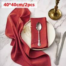 2/6/12/270pcs Modern Minimalist Solid Color Napkins, Washable And Reusable, Suitable For Weddings, Banquets, Hotels, Restaurants, Kitchens, Dining Tables, Home Decor - Multicolor - View 33