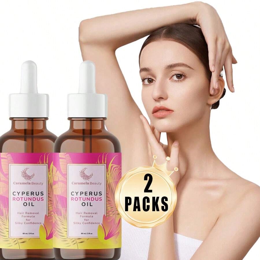 1-5PCS Multi-Piece Set Cyperus Rotundus Oil Skincare Products- 60ml Natural Cyperus Rotundus Oil For Hair Removal, Facial Care Products,Moisturizing & Soothing Cyperus Oil For Reducing Body Hair Growth, Hair Removal Oil Ideal For All Skin Types,Essential For Daily Life,Korean Skincare Products,Essential Holiday Gifts. - 2 chiếc - Xem 1