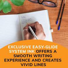 BIC Cristal Xtra Smooth Ballpoint Pen, Medium Point (1.0mm), Blue, 10-Count Holiday Gift - 藍色墨水 - 查看 5