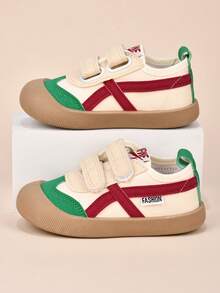 Giày chạy bộ đế cao su nhẹ, thích hợp cho trẻ sơ sinh, mùa xuân và mùa thu, unisex. - Màu Khaki - Xem 6